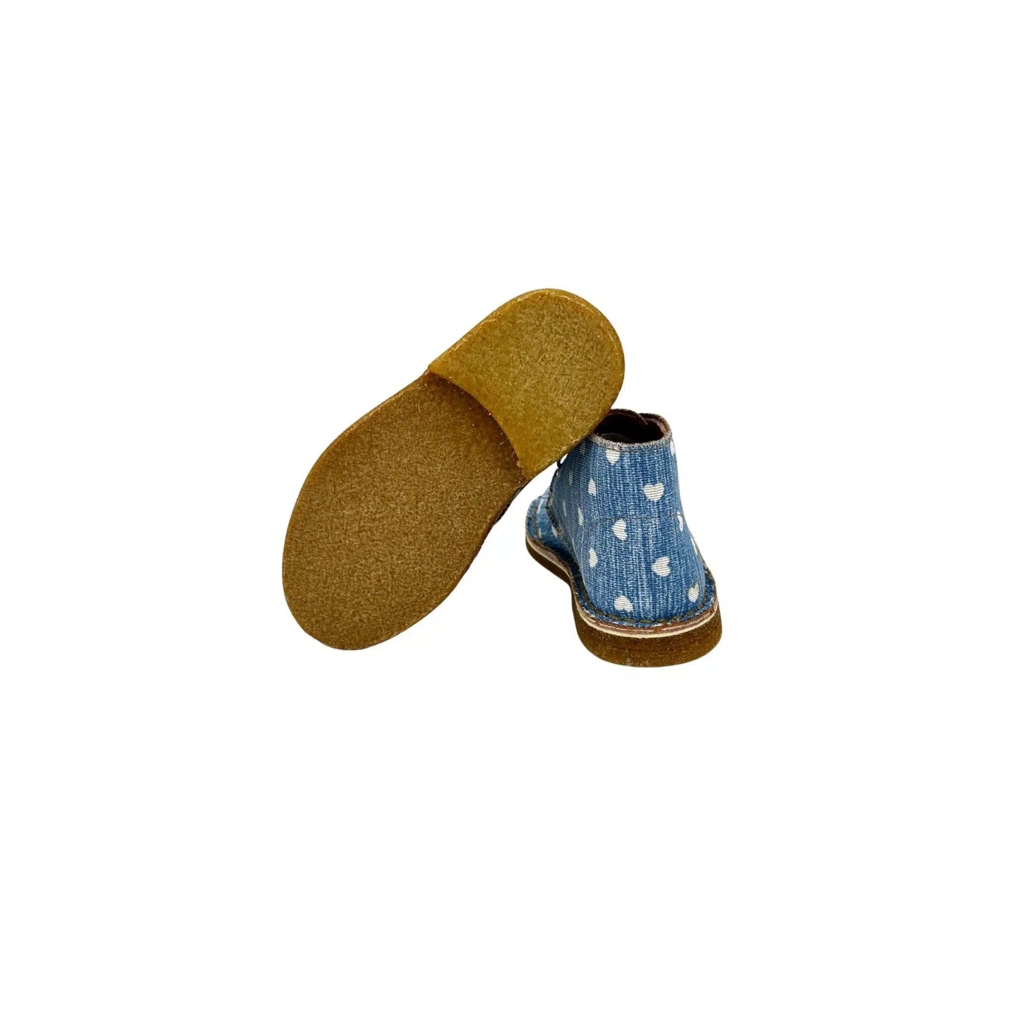Junior – Polacchina artigianale Cuori celeste