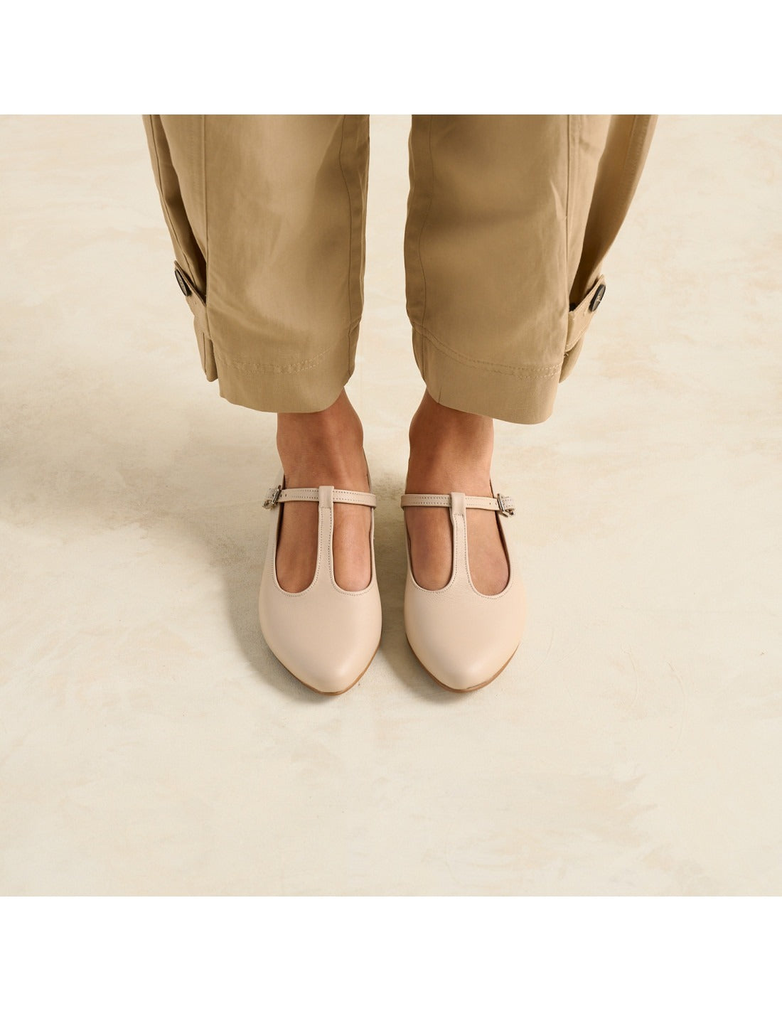 Mary Jane Scarpe da donna in pelle Marieta