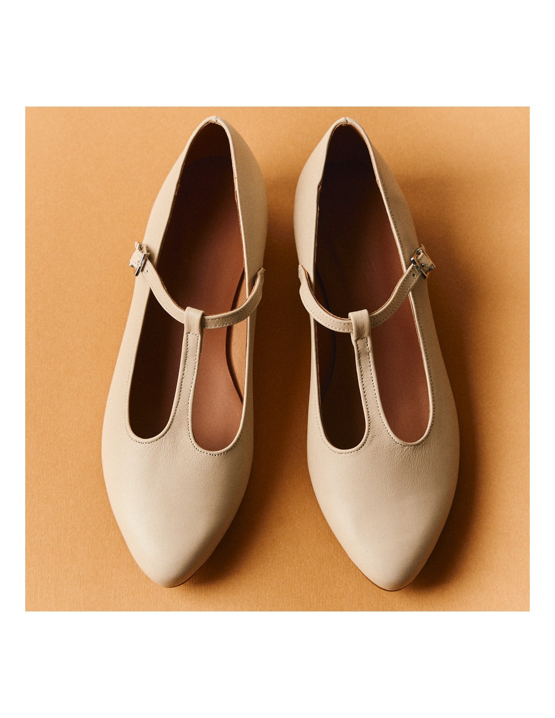 Mary Jane Scarpe da donna in pelle Marieta