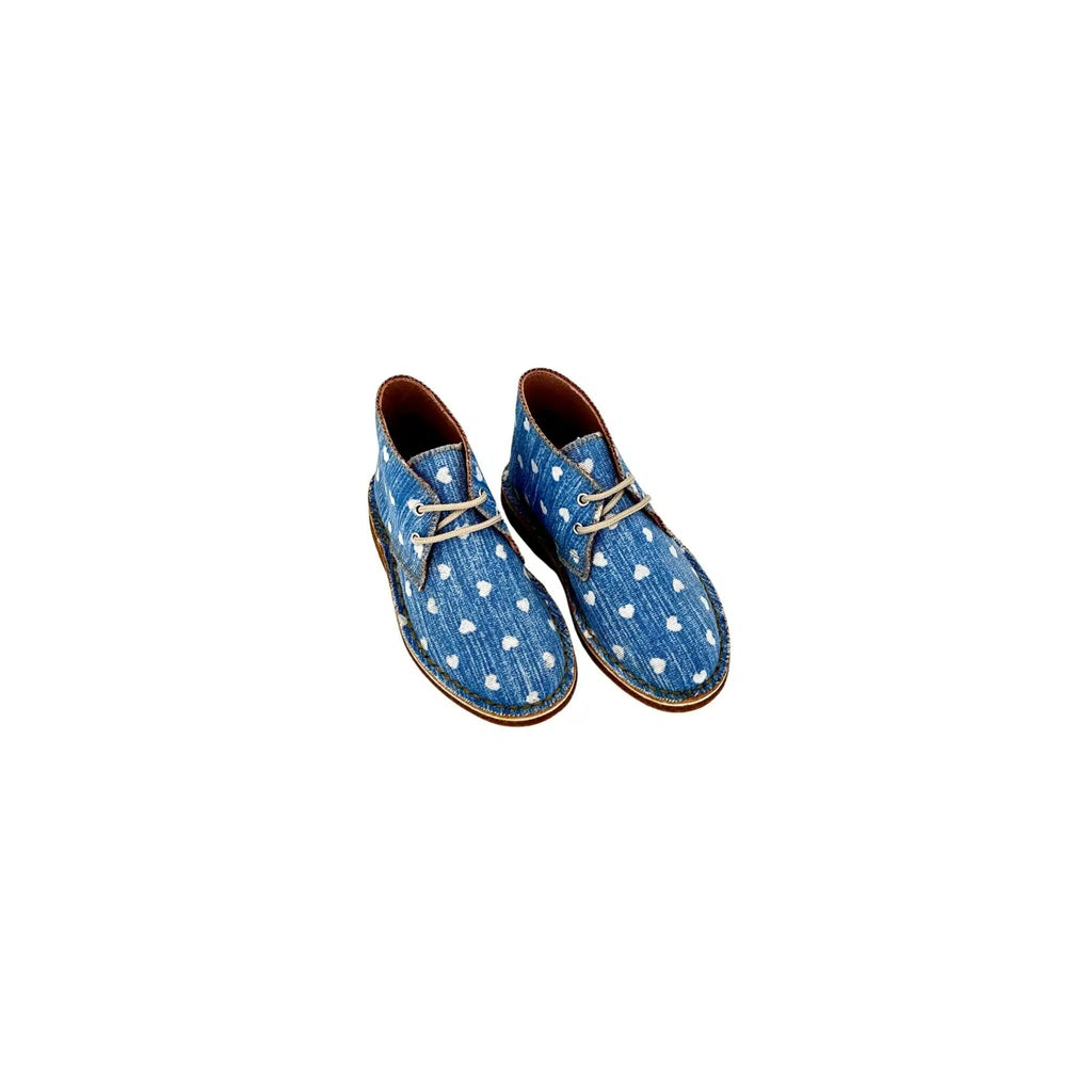 Junior – Polacchina artigianale Cuori celeste